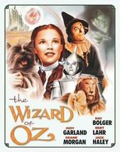 New Wizard of OZ Poster Illustrated Decorative Metal Tin Sign Made in the USA - £8.59 GBP