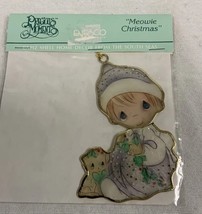 Precious Moments &quot;Meowie Christmas&quot; Hanging Ornament - $10.36