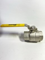 Sharpe 1-1/2&quot; Female NPT Threaded 316 Stainless Steel Ball Valve 1000 CWP - $1,933.41 MXN