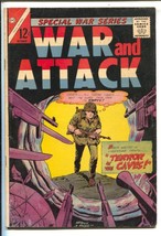 Special War Series #3 1965-Charlton-War and Attack-&quot;Terror In The Caves&quot;-Guad... - £48.07 GBP