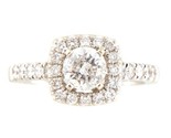 Women&#39;s Solitaire ring 14kt White Gold 409677 - $1,499.00