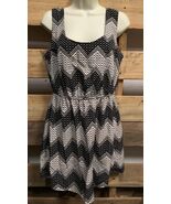 Bebop Blouson Sleeveless Dress Geometric Pattern Woman’s Size L Fashion ... - €15,43 EUR