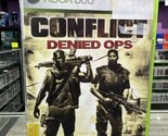 Conflict: Denied Ops (Microsoft Xbox 360, 2008) Tested! - $9.50