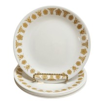 Set Of 5 Vintage Corelle BUTTERFLY GOLD 8 1/2" Salad Bread Plates Pyrex Corning - $29.69