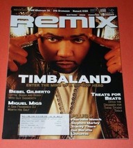 Timbaland Remix Magazine Vintage 2007 Bebel Gilberto Miguel Migs Stephen... - £31.28 GBP