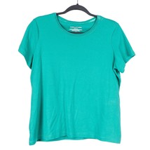 Westbound Petites TShirt PXL Womens XL Green Short Sleeve 100% Cotton - $15.70
