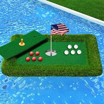 PLBBJH Floating Golf Green for Pool, Floating Chipping Green - Classic - £72.95 GBP