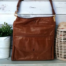 G Papini Firense Italy Leather Bag Vintage Boho Hobo Artisan Shoulder Ha... - £127.81 GBP