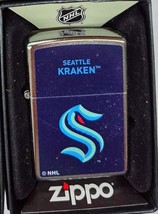 Zippo Lighter: NHL Hockey, Seattle Kraken - $438.16 MXN
