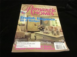Romantic Homes Magazine August 2001 English Elegance on a Budget - £9.43 GBP