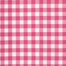 The Company Store Gingham Pink Cotton Percale Queen Duvet Cover - £73.91 GBP
