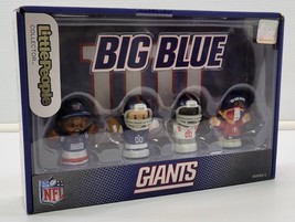 *N) Fisher-Price Little People New York Giants Big Blue Series 1 Set 4 Figures - $19.79