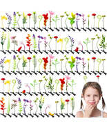 100 Pieces Bean Sprout Hair Clips,Mixed Style Plant Hairpins,Funny Plant... - $346.80 MXN