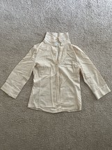 Banana Republic Women&#39;s Striped Long Sleeve Button Up Blouse Size M - e1065 - $291.90 MXN