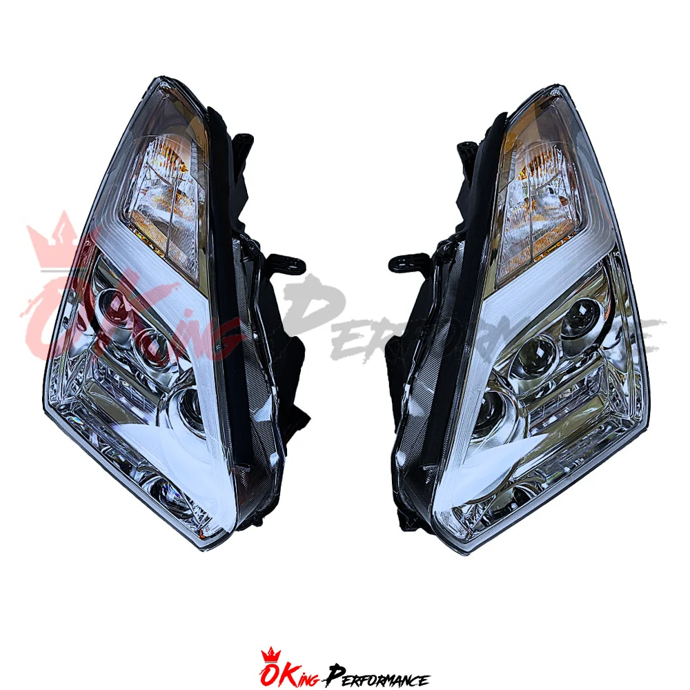 Quality Headlight For Nissan GTR R35 Head Lamp Left Right Side Front Bumper - £4,328.66 GBP