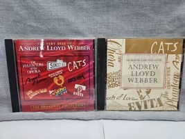 Lot of 2 Andrew Lloyd Webber CDs: The Best Best Of, The Premiere Collection Enco - $8.99