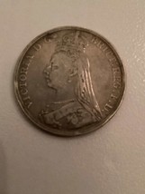 1 Crown Queen Victoria 1890 - £66.88 GBP