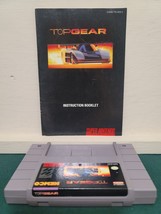 FAST FREE SHIP: Top Gear (Super Nintendo SNES, 1992) Genuine. Guaranteed2play4u - £29.46 GBP