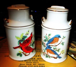 Salt &amp; Pepper Shakers Farm Milk Barrels - $9.00