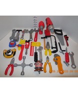Huge Lot of 28 Different Pretend Play Tools Screw Driver Drill Pliers - €31,11 EUR