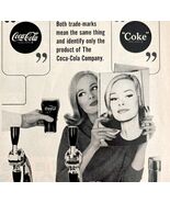 Coca Cola Coke 1964 Advertisement Soda Pop Beautiful Magazine Model DWII10 - €21,33 EUR