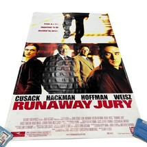 2003 Run Away Jury Vinyl Movie Theater Banner 8’x5’ Gene Hackman John Cu... - $116.86