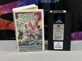 JUNGLE RAIDERS VHS 1980s 1985 RARE OUT OF PRINT CHRISTOPHER CONNELLY Cut... - £10.84 GBP