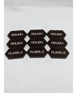 Lot Of (9) Brown Litko Premium Printed Mecha Rubble Rough Tokens - €10,72 EUR