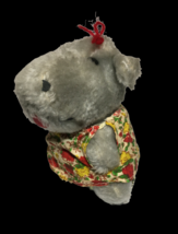 Russ Berrie Hippo Plush Nutshells Vintage 1977 Gray Stuffed Animal Toy M... - £19.57 GBP