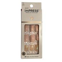 Impress Gel Manicure Oval Edition Press-On Nails - Pop Star - £4.62 GBP