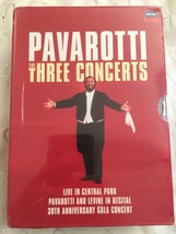 Pavorotti The Three Concerts 3 DVD Set - £78.32 GBP