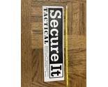 Auto Decal Sticker Secure It Tactical - £6.91 GBP