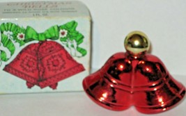 Avon Christmas Bells To A Wild Rose Cologne Bottle Mint in Original Box ... - $15.84