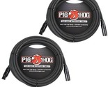 Pig Hog Xlr Tour Grade Microphone Cable, 15 Foot (2-Pack) - $54.99
