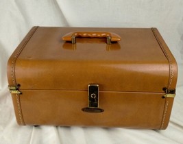 Maximillian by Maxonite Travel Case Vintage 50s Make Up Vanity Case Suitcase - £51.75 GBP