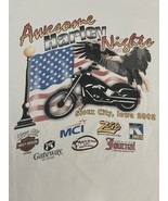 Y2K 2002 Harley T Shirt Sioux City Iowa Hanes Beefy XL Men Awesome Harle... - €8,54 EUR