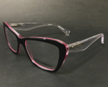 Dolce &amp; Gabbana Eyeglasses Frames DG3194 2794 Black Pink Clear Cat Eye 5... - $93.28
