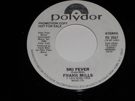 Frank Mills Ski Fever Promo 45 RPM Vintage Polydor Label - £10.21 GBP