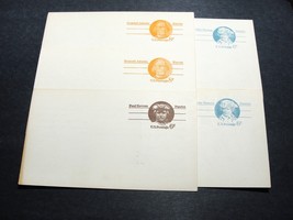 Set of (5) 1970s Patriot Postal Card-Used as Automobile Insurance Ad.-Unposted. - £9.28 GBP