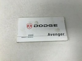 2008 Dodge Avenger Owners Manual Handbook OEM K01B19027 - £21.57 GBP