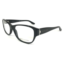 Ralph Lauren Eyeglasses Frames RL 6126B 5001 Black Silver Crystals 55-18-140 - £58.41 GBP