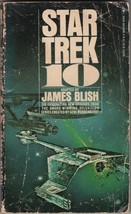 Star Trek 10 Paperback Book James Blish Bantam Books 1975 GOOD+ - £1.16 GBP