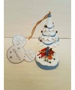 Disneystore Bambi in Snow Figure Christmas Ornament. Winter Theme. Prett... - £43.45 GBP