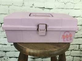 Vintage Caboodles Make Up Carrying Case Organizer Light Purple Box Style - £31.64 GBP