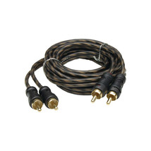 Audiopipe 24kt Gold Plated Interconnect Cable 6ft - $29.44