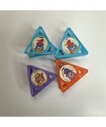 Vintage 1990 Chip Tummi Stamp Kelloggs Cereal Toy Premium Set Lot Of 4 S... - $12.83