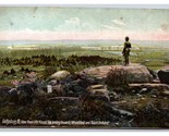 General Warren Statue Little Round Top Gettysburg PA UNP DB Postcard U23 - $3.91