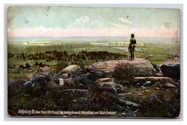 General Warren Statue Little Round Top Gettysburg PA UNP DB Postcard U23 - £3.08 GBP
