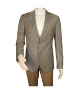 Men's Mono Turkey Sport Coat 100% Super 180s Wool 1480-04 Tan Brown Plaid - €216,45 EUR Men's Mono Turkey Sport Coat 100% Super 180s Wool 1480-04 Tan Brown Plaid - €216,45 EUR