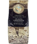 Royal Kona Chocolate Macadamia Ground Coffee 10% Kona 8 Oz - $40.60 CAD